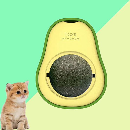 Avocado  Multifunctional Catnip Toy 360 Rotating Self-healing - maxsophie.com