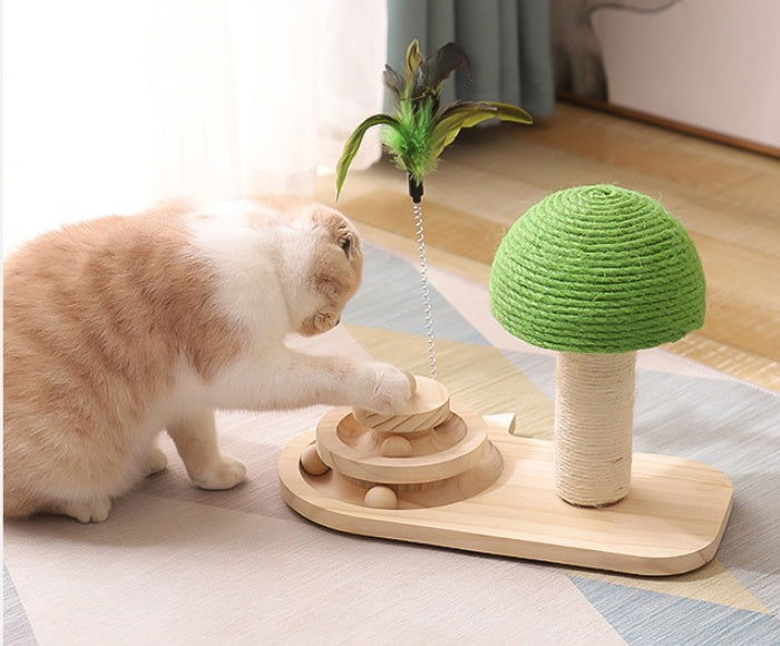Cat  Toy Scratching Post - maxsophie.com