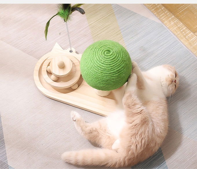 Cat  Toy Scratching Post - maxsophie.com