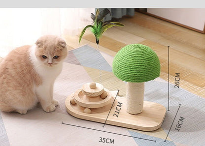 Cat  Toy Scratching Post - maxsophie.com