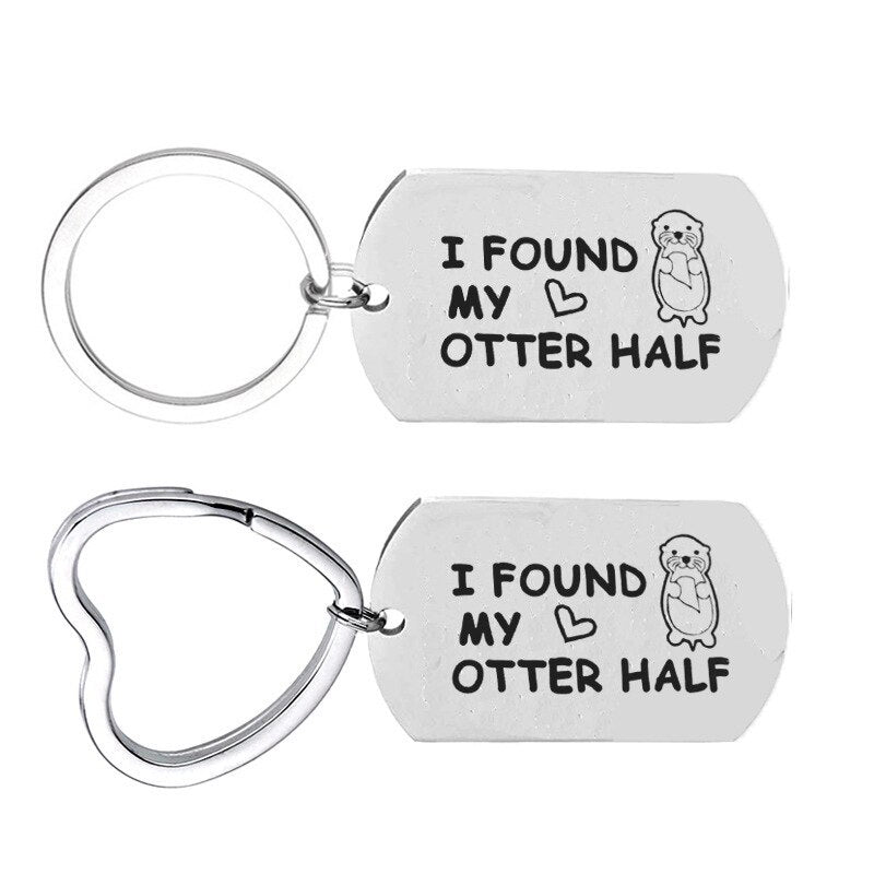Couple keychain lovers gift - maxsophie.com