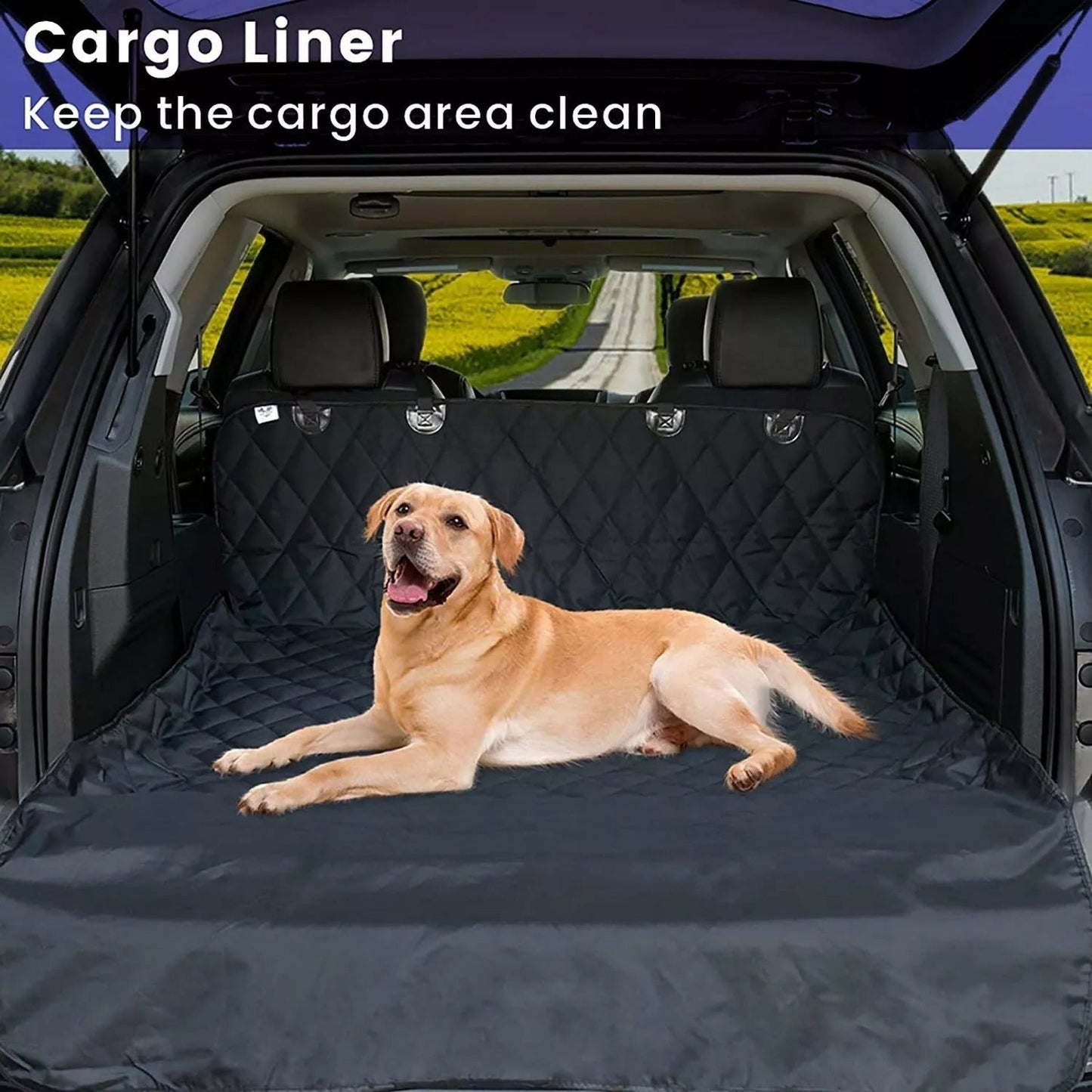 Dog Car back Seat Cover - maxsophie.com