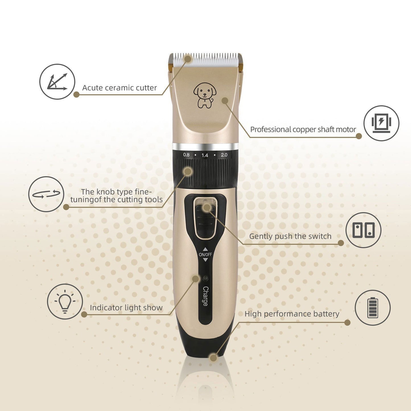 Electric Dog Clipper - maxsophie.com