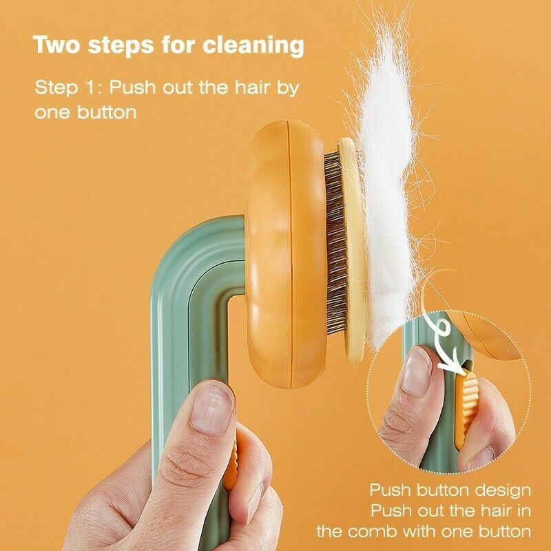 Pet Grooming Self Cleaning Brush - maxsophie.com