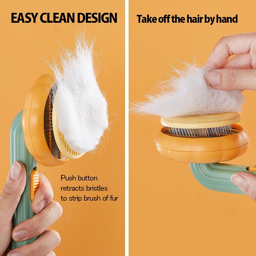 Pet Grooming Self Cleaning Brush - maxsophie.com