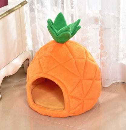 Pet Nest Pineapple, Strawberry, Watermelon with anti-slip bottom - My Store - - #tag1# - #tag2#