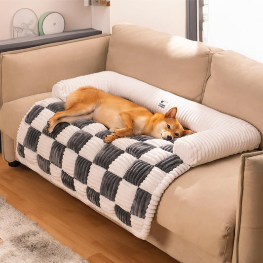 Plush Thickened Warm Pet Bed - maxsophie.com