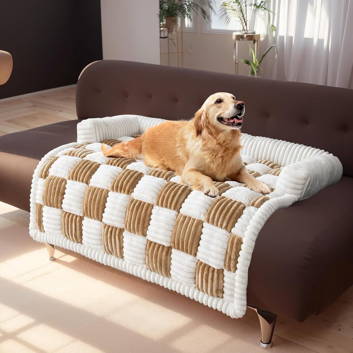 Plush Thickened Warm Pet Bed - maxsophie.com