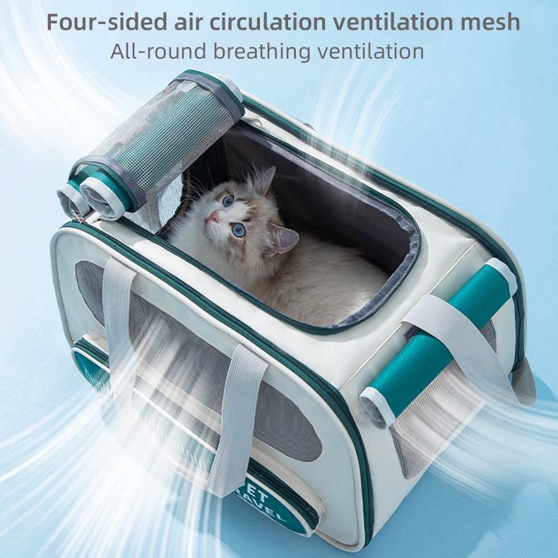 Portable Carrier Bag Airline Approved for Cats and Dogs - maxsophie.com