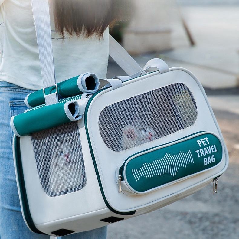 Portable Carrier Bag Airline Approved for Cats and Dogs - maxsophie.com