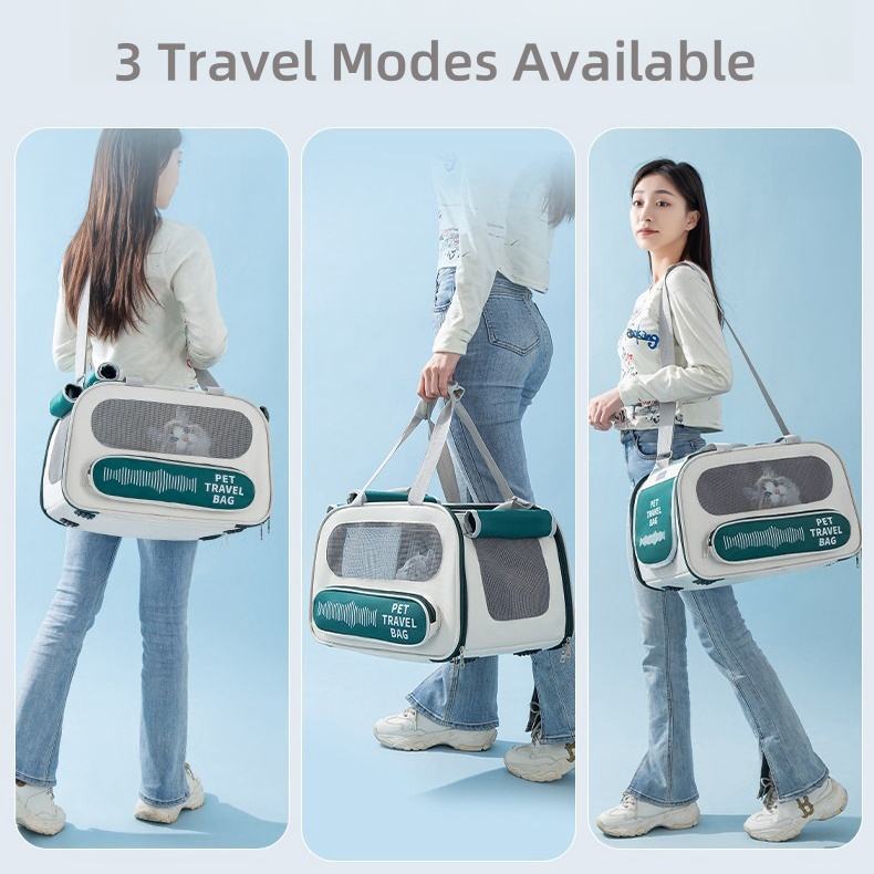 Portable Carrier Bag Airline Approved for Cats and Dogs - maxsophie.com