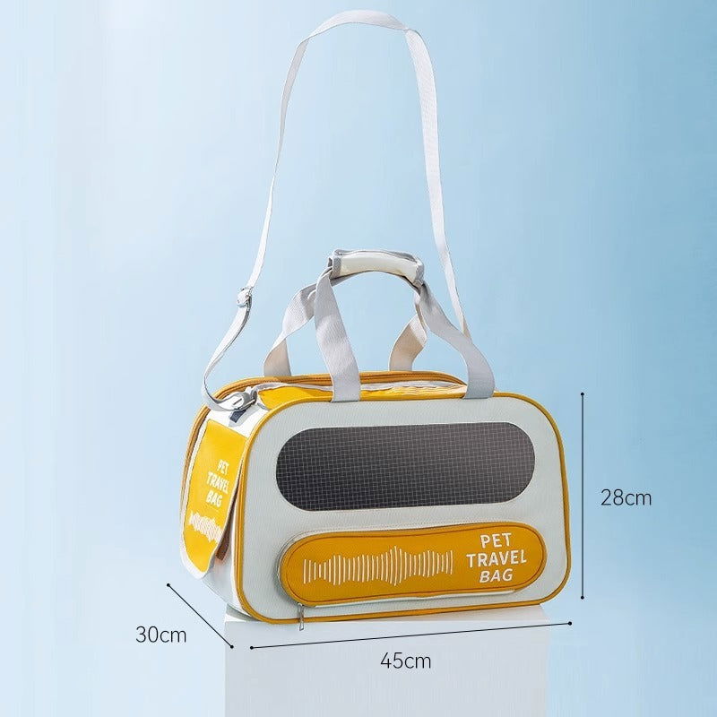 Portable Carrier Bag Airline Approved for Cats and Dogs - maxsophie.com